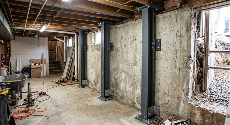 Basement Stabilization in Bandera, TX