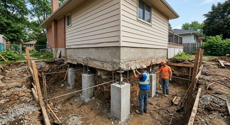 Basement Underpinning in Bandera, TX