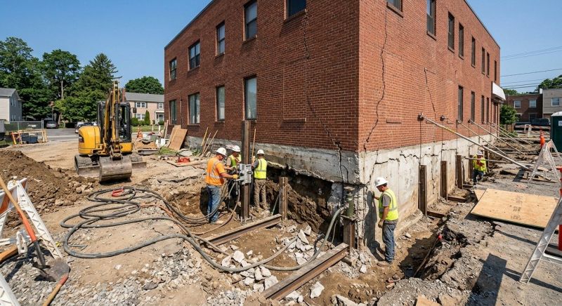 Building Foundation Repair in Kerrville, TX