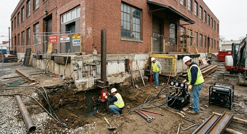 Building Foundation Repair in Kerrville, TX
