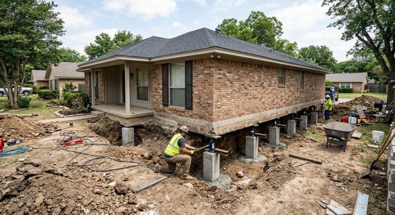 Concrete Foundation Leveling in Medina, TX