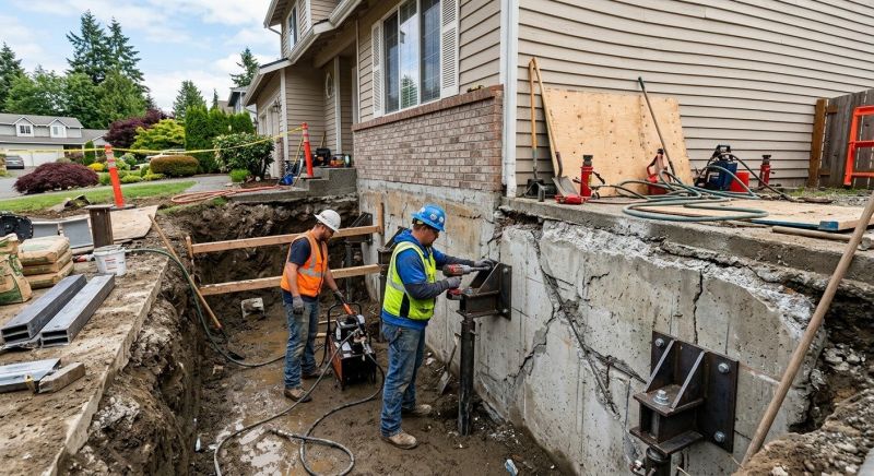 Concrete Foundation Repair in Pipe Creek, TX
