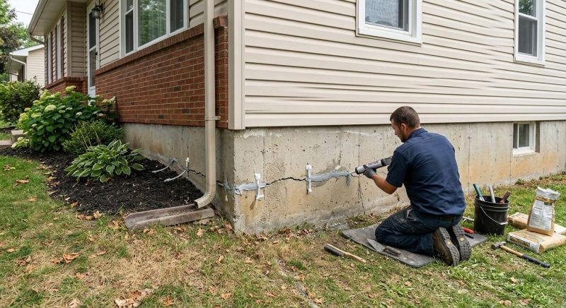 Cracked Foundation Repair in Helotes, TX
