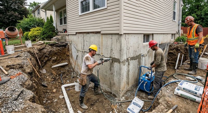 Cracked Foundation Repair in Medina, TX