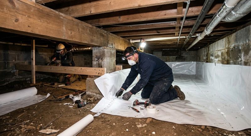 Crawl Space Leveling in Bandera, TX