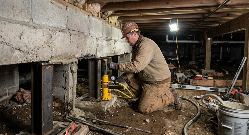 Crawlspace Foundation Repair in Center Point, TX
