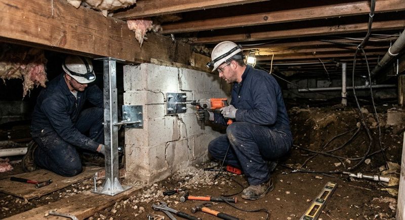 Crawlspace Foundation Repair in Medina, TX