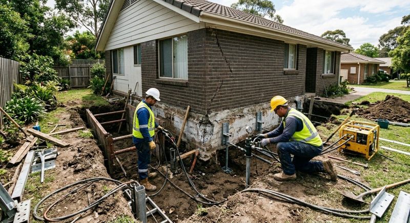 Exterior Foundation Repair in Bandera, TX