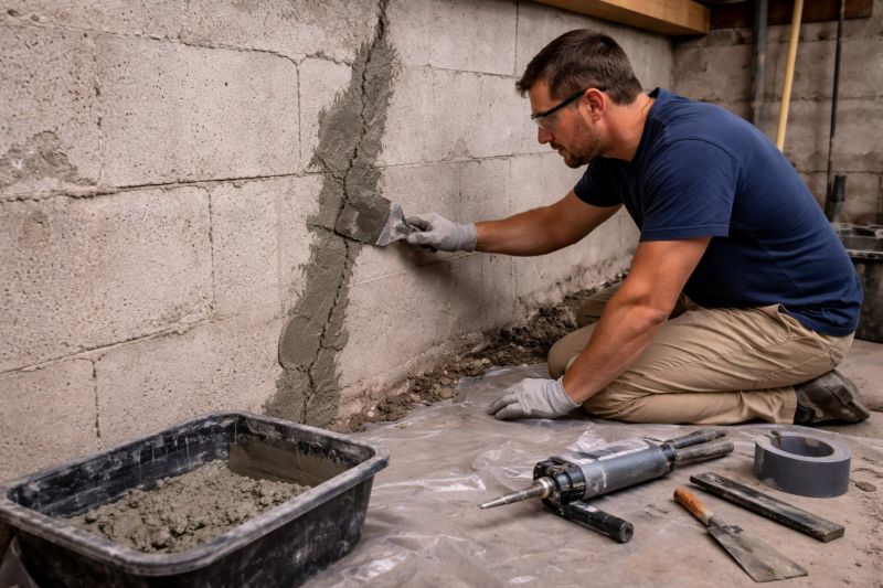 Foundation Crack Repair in Bandera County, TX