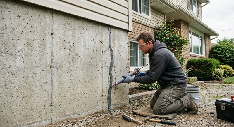 Foundation Crack Sealing in Bandera, TX