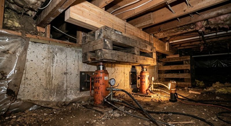 Foundation Jacking in Boerne, TX