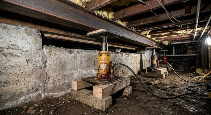 Foundation Jacking in Boerne, TX