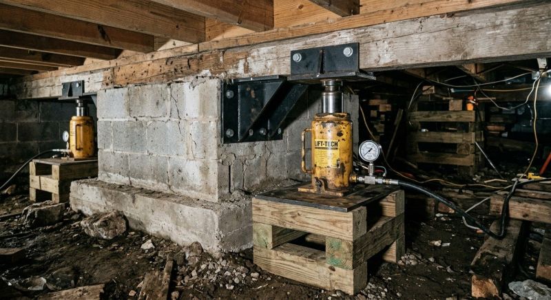 Foundation Jacking in Boerne, TX