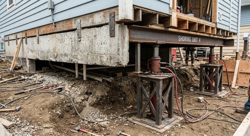 Foundation Jacking in Center Point, TX