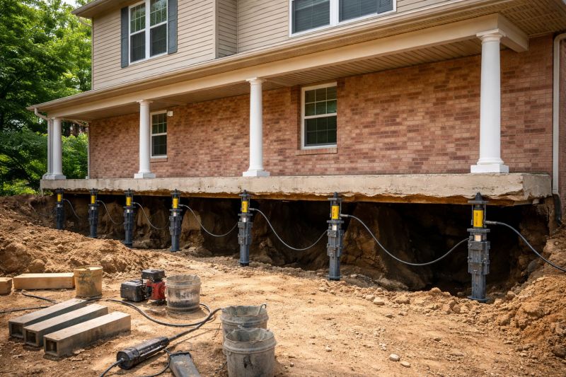 Foundation Jacking in Center Point, TX