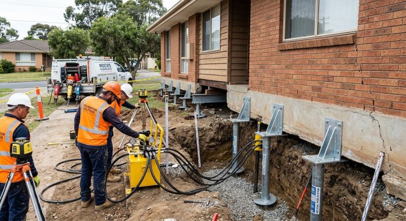 Foundation Jacking in Bandera, TX
