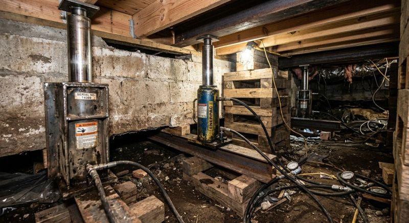 Foundation Jacking in Medina, TX
