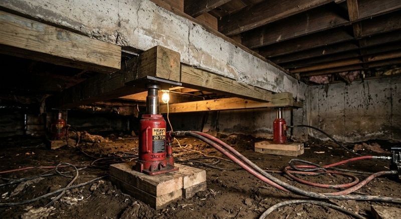 Foundation Jacking in Medina, TX