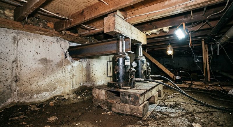 Foundation Jacking in Medina, TX