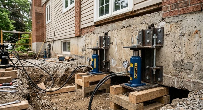 Foundation Jacking in Pipe Creek, TX