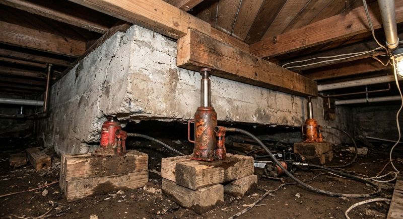 Foundation Jacking in Pipe Creek, TX