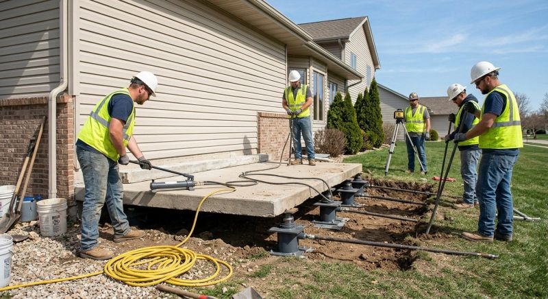 Foundation Lifting in Boerne, TX