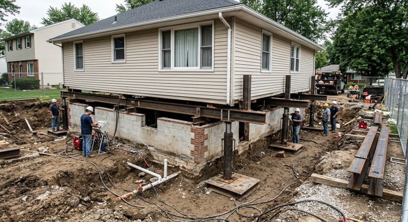 Foundation Lifting in Pipe Creek, TX