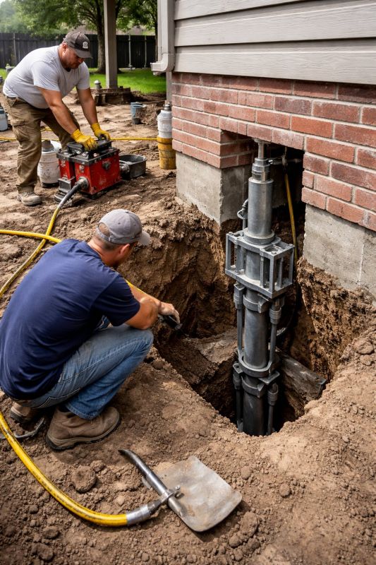 Foundation Pier Repair in Bandera, TX