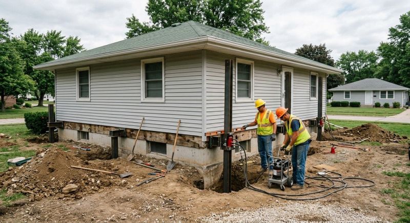 Foundation Releveling in Bandera, TX