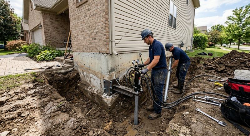 Foundation Settlement Repair in Bandera, TX