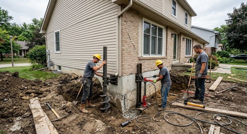 Foundation Settlement Repair in Bandera, TX