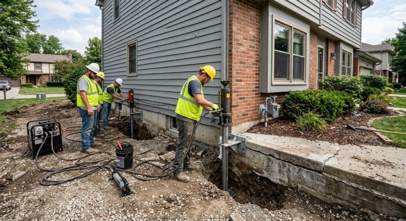 Foundation Stabilizing in Boerne, TX