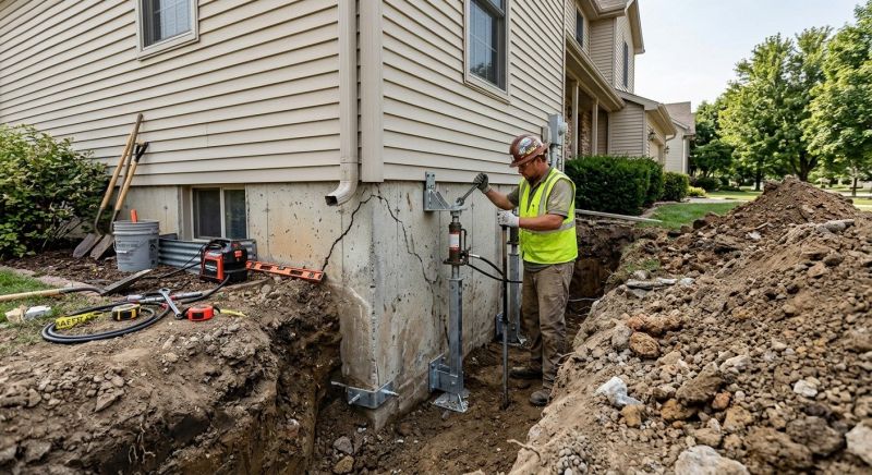 Foundation Stabilizing in Boerne, TX