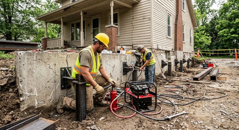 Foundation Stabilizing in Boerne, TX