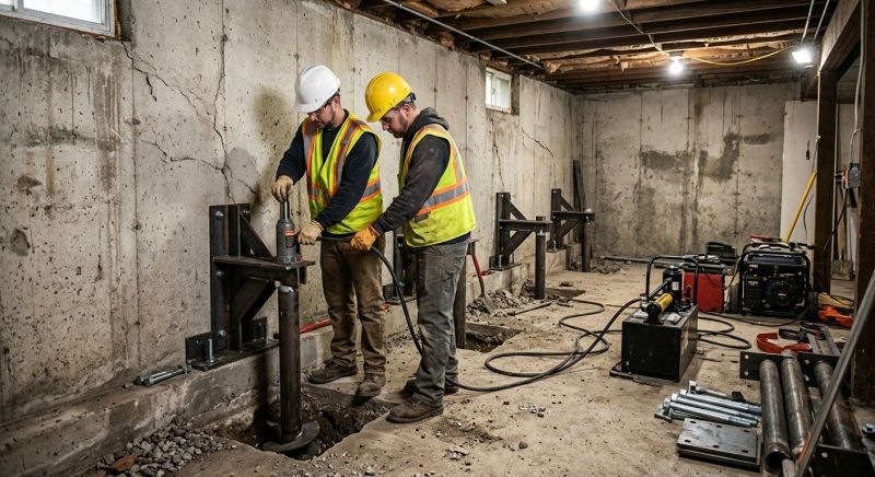 Foundation Stabilizing in Center Point, TX