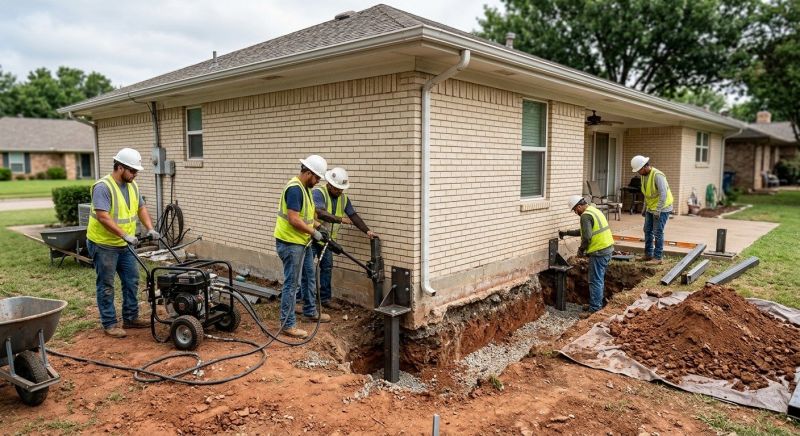 Foundation Stabilizing in Bandera, TX