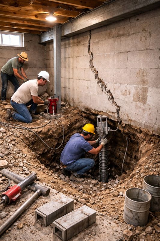 Foundation Structural Repair in Bandera, TX