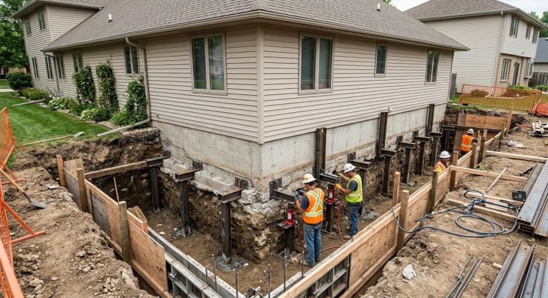 Foundation Underpinning in Bandera, TX