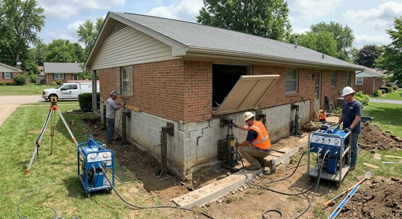 Home Foundation Leveling in Comfort, TX