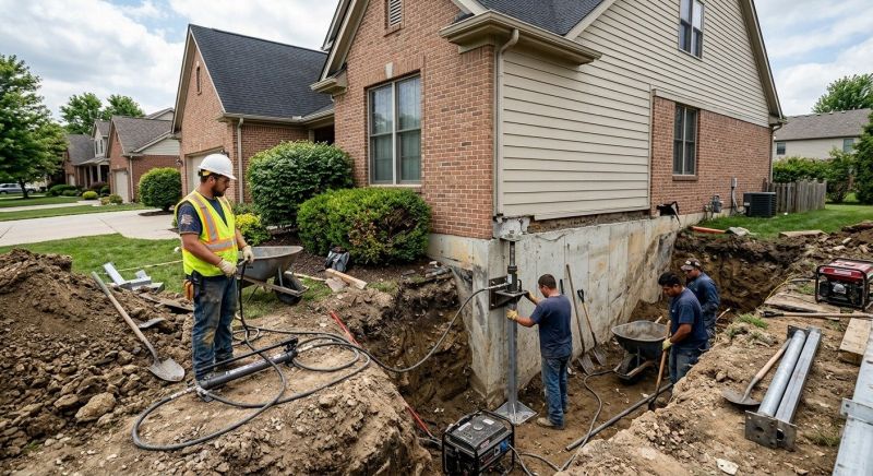 House Foundation Repair in Kerrville, TX