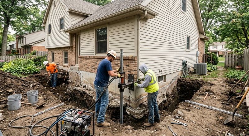 House Foundation Repair in Medina, TX