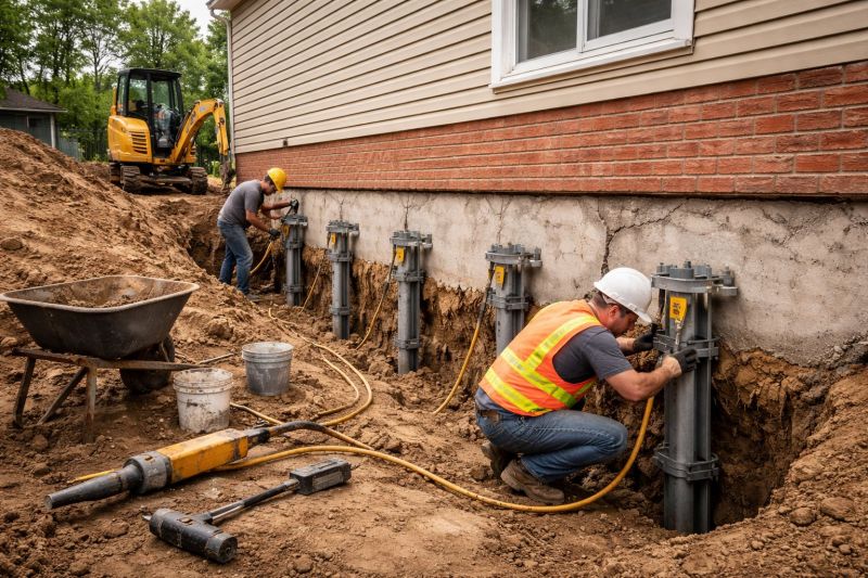 Piling Repair in Center Point, TX