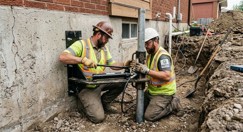 Settling Foundation Service in Boerne, TX