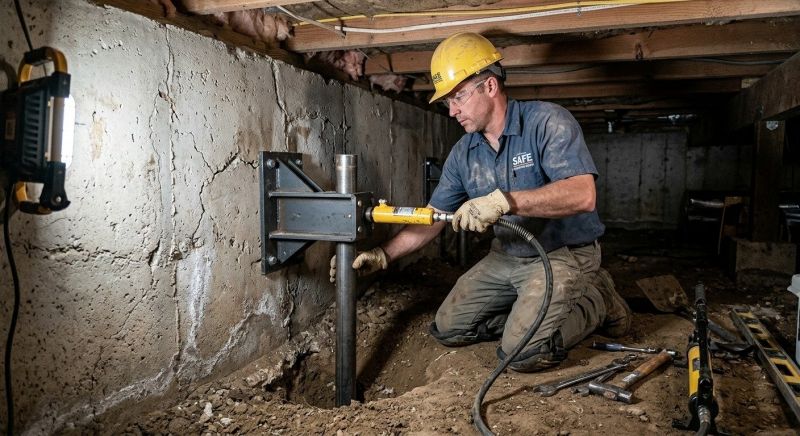 Settling Foundation Service in Pipe Creek, TX