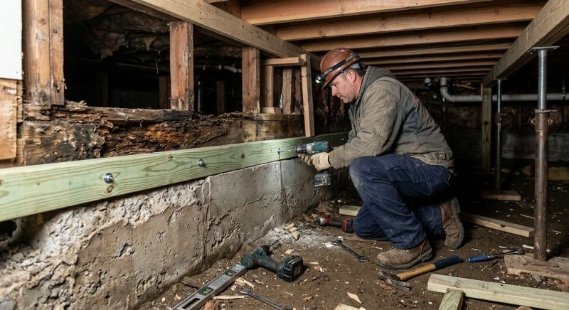 Sinking Foundation Repair in Medina, TX