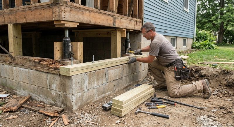 Slab Foundation Repair in Bandera, TX