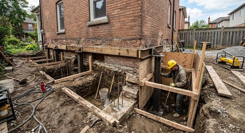 Structural Underpinning in Bandera, TX